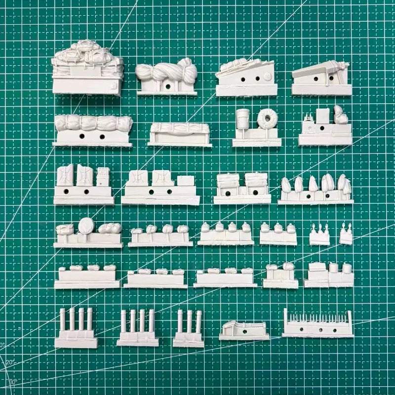 WWII British LRDG/SAS Pink Panther Patrol Vehicle 1/35 Scale Resin Kit - resin model view 3