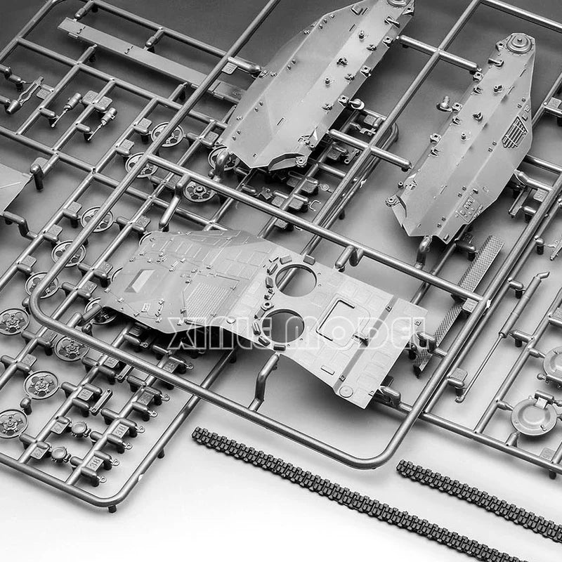 Modern German Fuchs APC with Mounted Crew 1/35 Resin Diorama Kit - resin model view 4