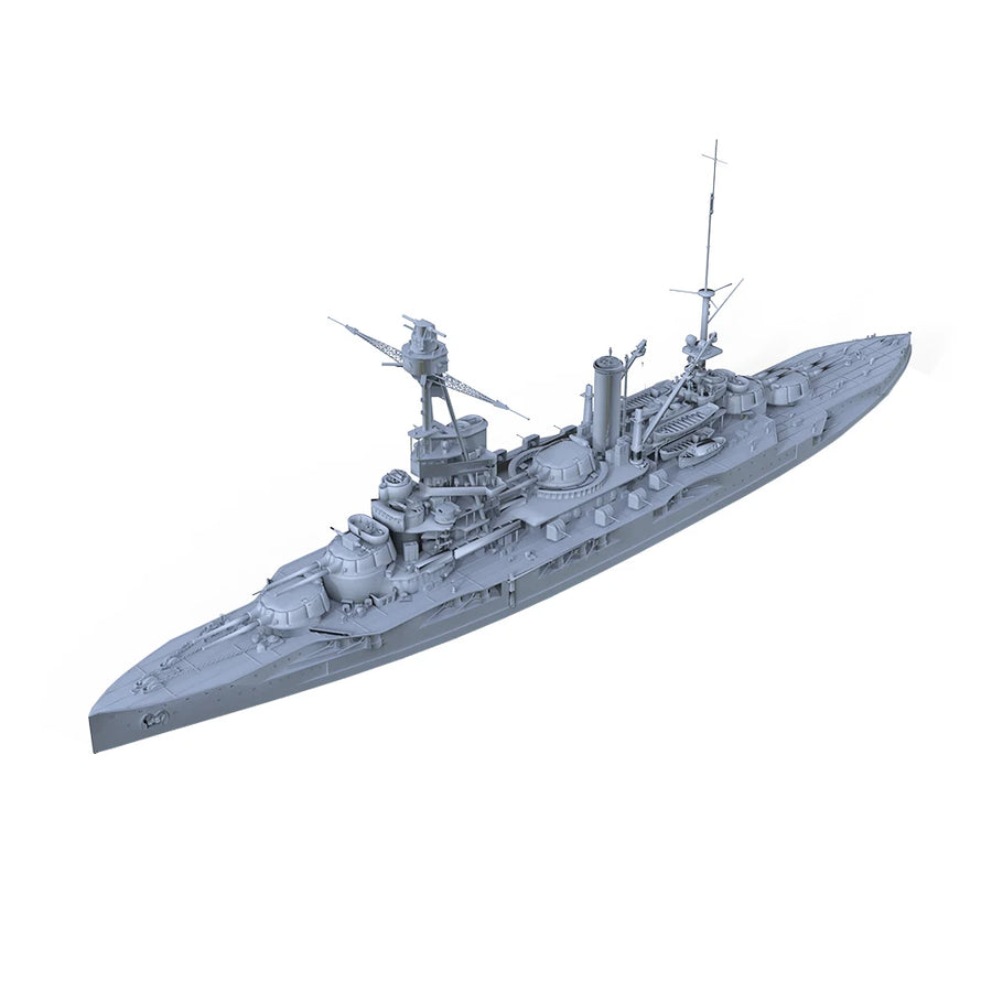 French Bretagne Battleship 1/700 Resin Model Kit - 1/700 resin model view 5