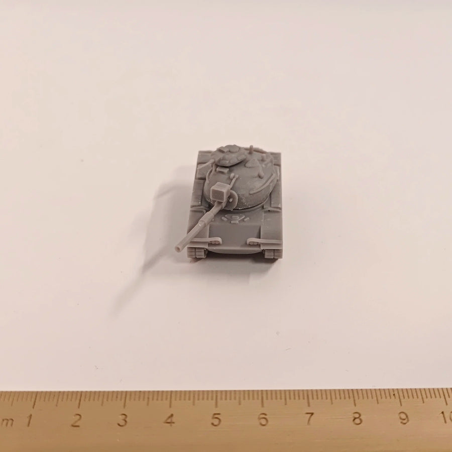 Korean War M48 Patton Medium Tank 1/144 Resin Vehicle Kit - resin model view 4