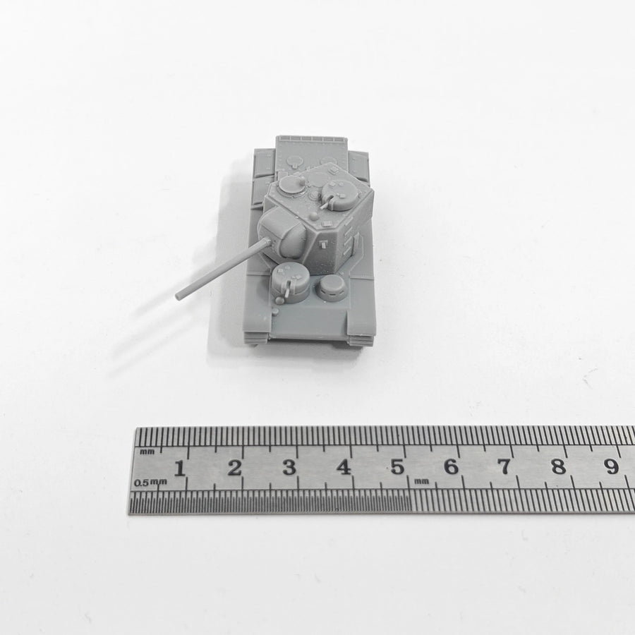 WWII Soviet KV-5 Heavy Tank 1/144 Resin Model Kit - 1/144 resin model view 3