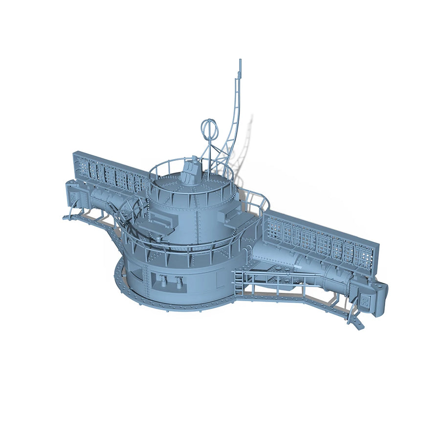 Air Search Radar for IJN Yamato Class Battleship 1/200 Resin Model Kit - 1/200 resin model view 2