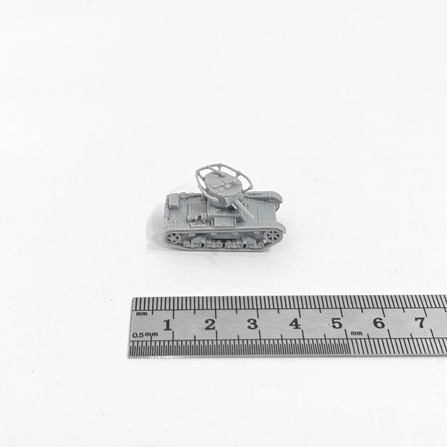 Soviet T-26B Light Tank 1/144 Resin Model Kit - 1/144 resin model view 2
