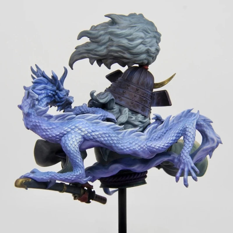 Female Warrior with Dragon 1/10 Scale Resin Bust Figure - 1/10 resin model view 2