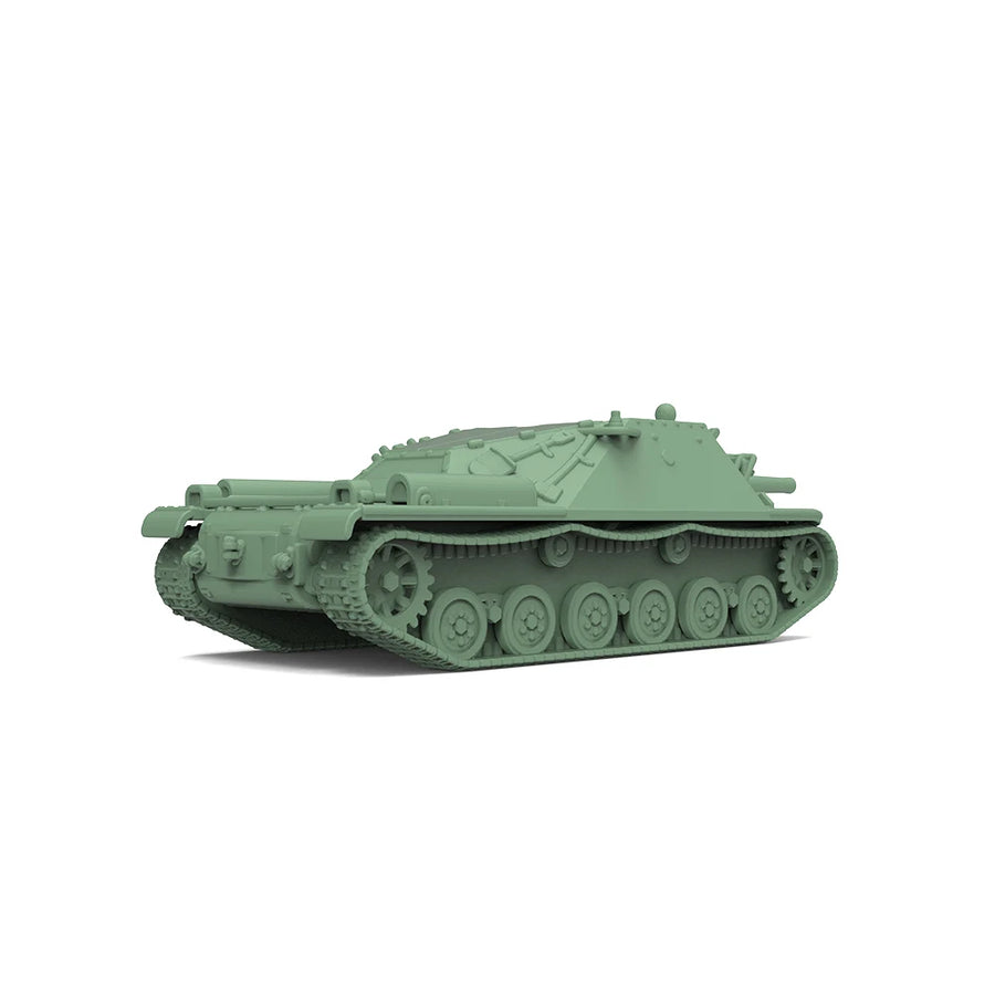 Swedish Ikv.72 Tank Destroyer 1/144 Resin Model Kit - 1/144 resin model view 3