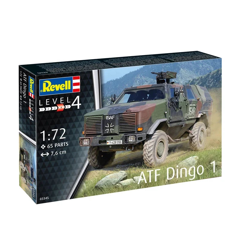 ATF Dingo 1 ISAF 1/72 Scale Resin Model Kit - 1/72 resin model view 5