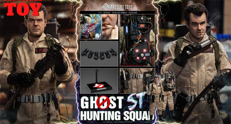Ghostbuster Proton Pack Soldier 1/6 Resin Figure Kit - 1/6 resin model view 6