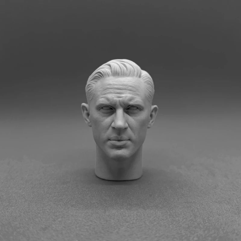 Tom Hardy Portrait Head 1/6 Scale Resin Bust - 1/6 resin model view 3