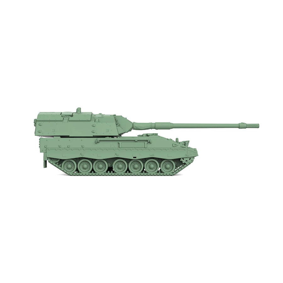 German PzH2000 Self-Propelled Howitzer 1/144 Resin Model Kit - 1/144 resin model view 3