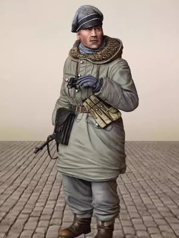British SAS Commando 1/16 Resin Figure Kit - 1/16 resin model view 2