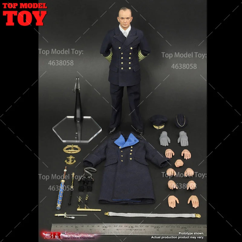 WWII German Officer Bust 1/6 Scale Resin Kit - resin model view 3