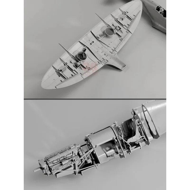 Supermarine Spitfire Mk.Vb Super Marine 1/35 Resin Model Kit - 1/35 resin model view 4