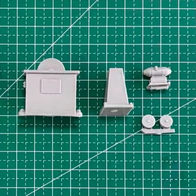 Panzerwerk Workshop Equipment Set 1/35 Resin Model Kit - 1/35 resin model view 4