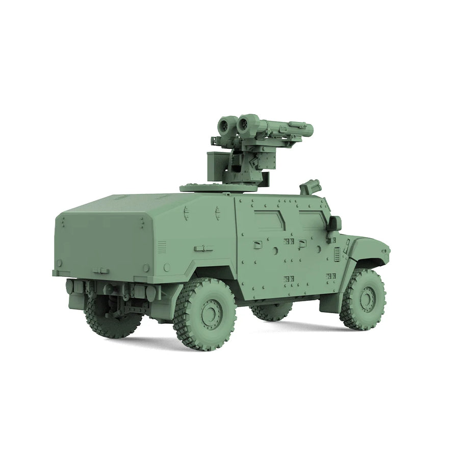 South Korean K-153C Armoured Vehicle 1/144 Resin Model Kit - 1/144 resin model view 2