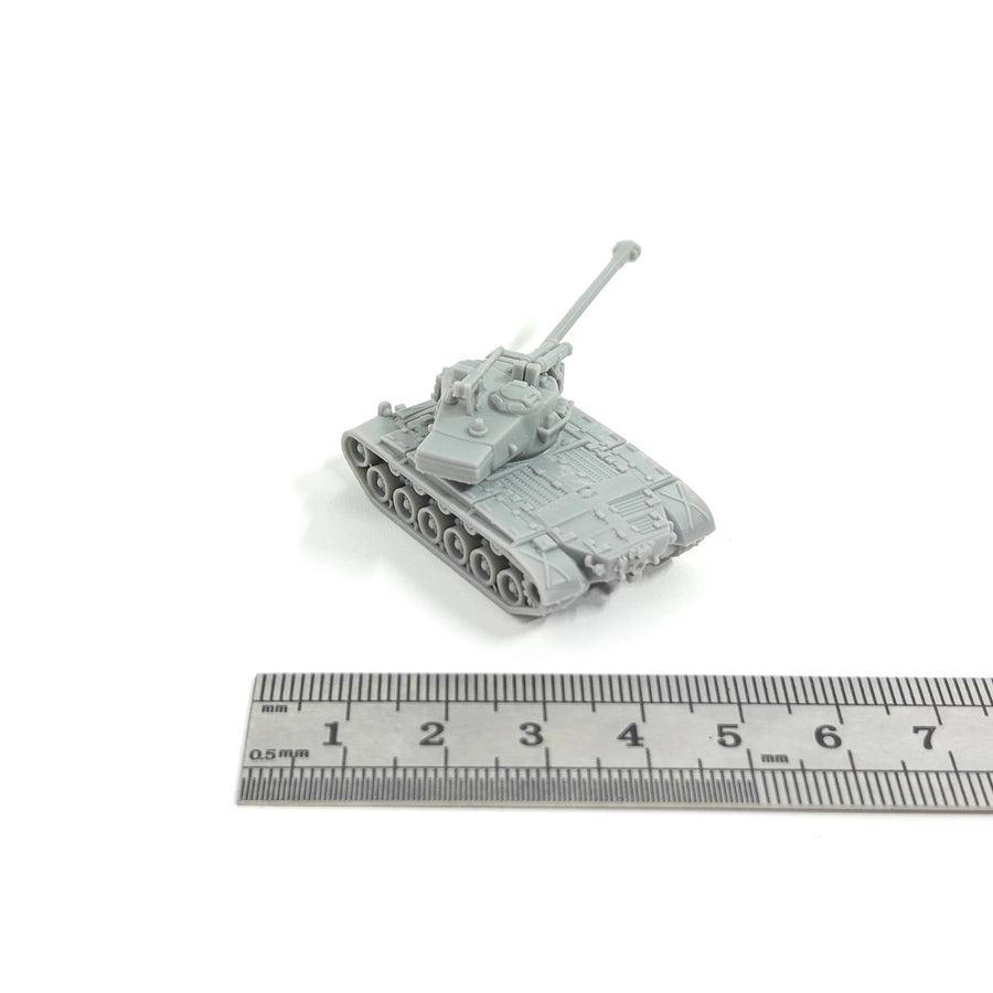 T26E4 Super Pershing Tank 1/144 Resin Model Kit - 1/144 resin model view 4