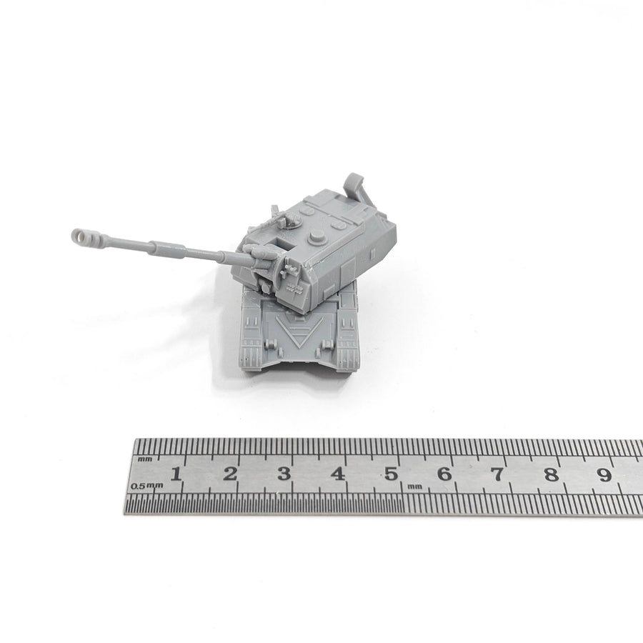 Modern Russian MSTA-S Self-Propelled Howitzer 1/144 Resin Kit - 1/144 resin model view 3