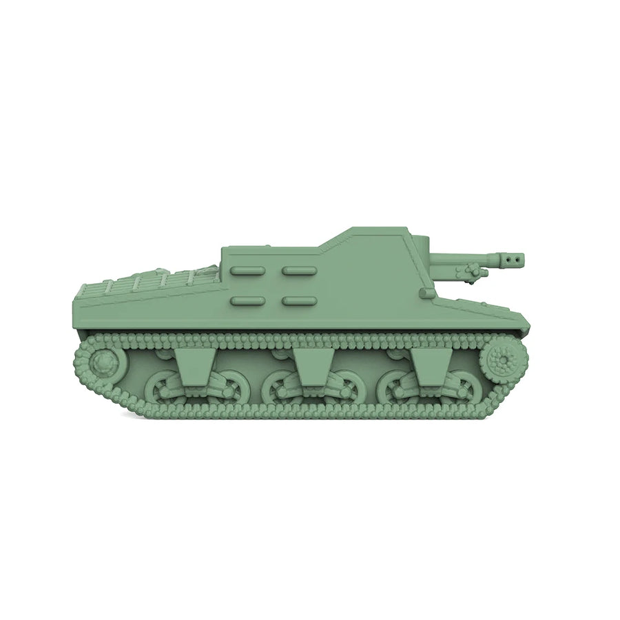 British Sexton I Self-Propelled Gun 1/144 Resin Model Kit - 1/144 resin model view 2