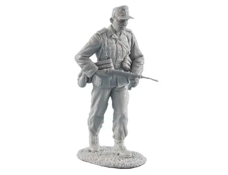 WWII German Afrika Korps Submachine Gunners Set of 2 1/35 Resin Figure Kit - resin model view 3
