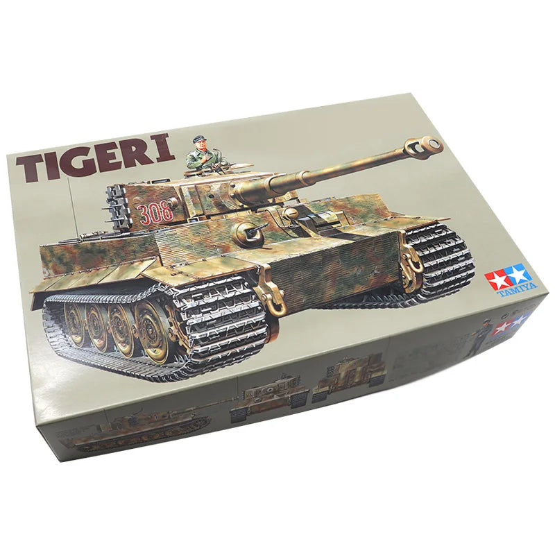 German Tiger I Heavy Tank Late Model 1/35 Resin Model Kit - 1/35 resin model view 2