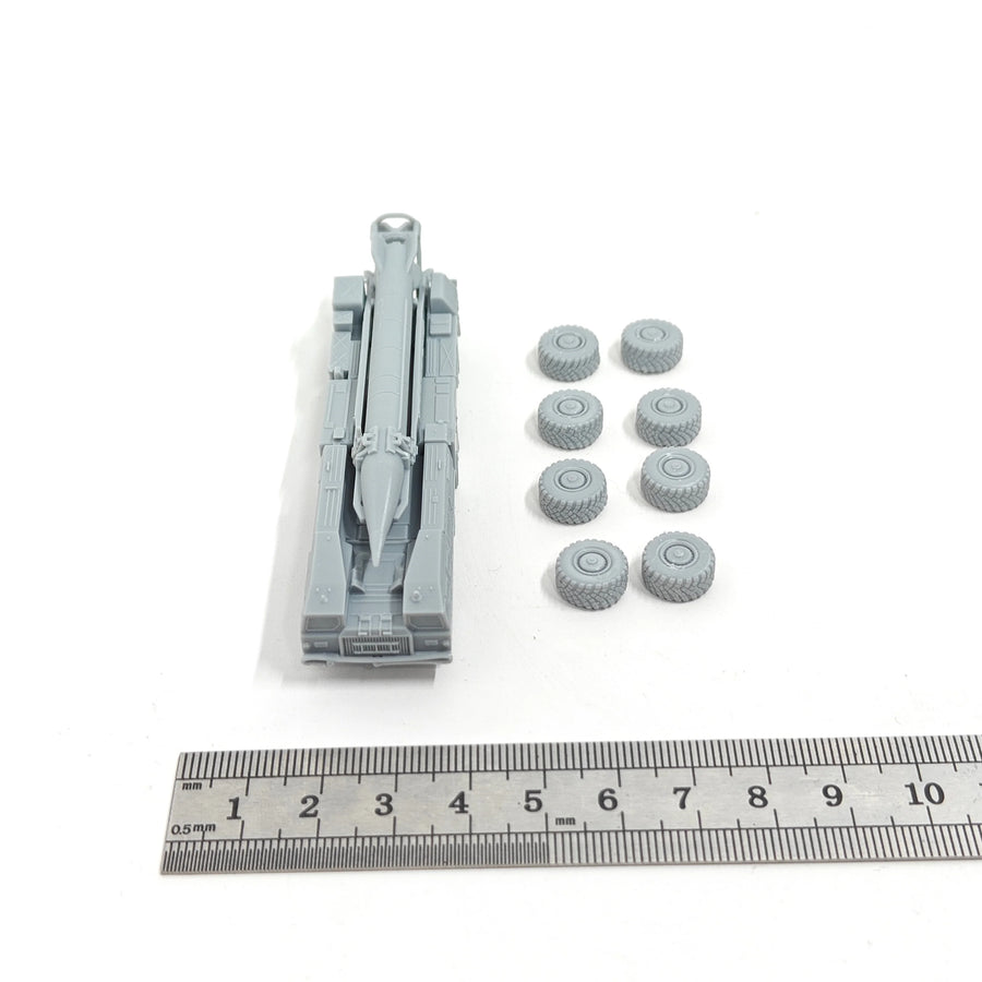 SCUD Missile Launcher Truck 1/144 Scale Resin Model Kit - 1/144 resin model view 2