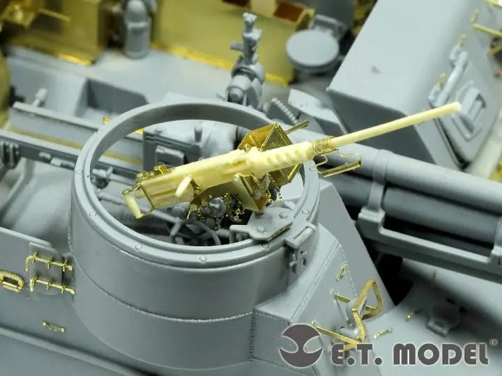 WWII US Army M2HB Machine Gun with Mount 1/35 Resin Accessory Kit - unpainted resin model kit