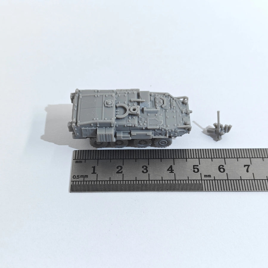 Modern US Army M1133 Stryker APC 1/144 Resin Model Kit - 1/144 resin model view 2