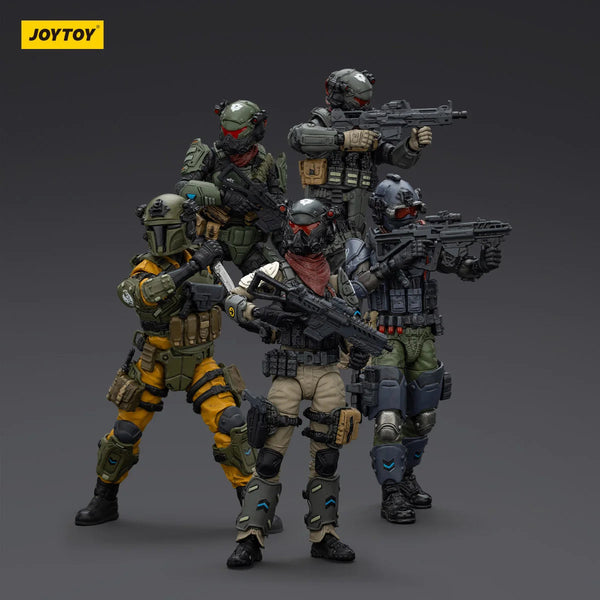 JOYTOY Sci-Fi Assault Team Squad Set 1/18 Pre-Painted Action Figures