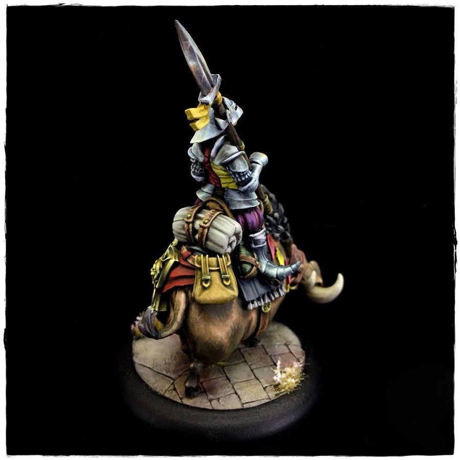 Sir Hogswash Fantasy Pig Knight Resin Character Figure - resin model view 5
