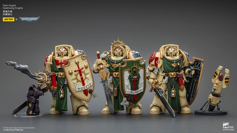 Dark Angels Deathwing Knights 1/18 Resin Figure Set - 1/18 resin model view 4