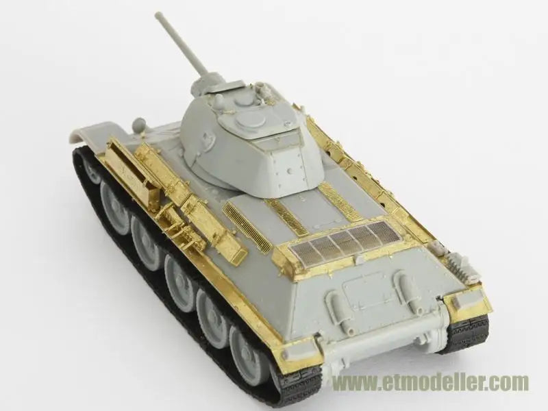 WWII Soviet T-34/76 1941 Tank 1/72 Resin Detail Set - 1/72 resin model view 2