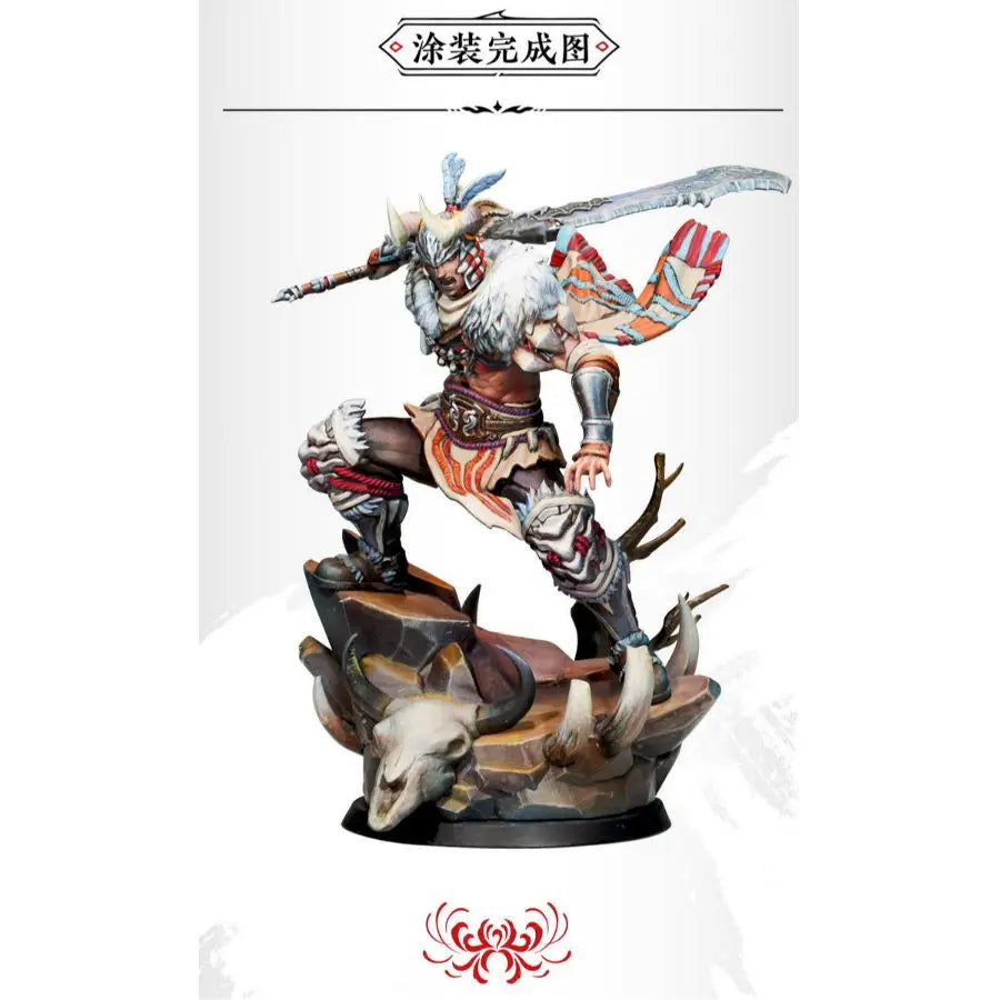 Naraka: Bladepoint Temulch 1/24 Scale Resin Character Figure Kit - 1/24 resin model view 6