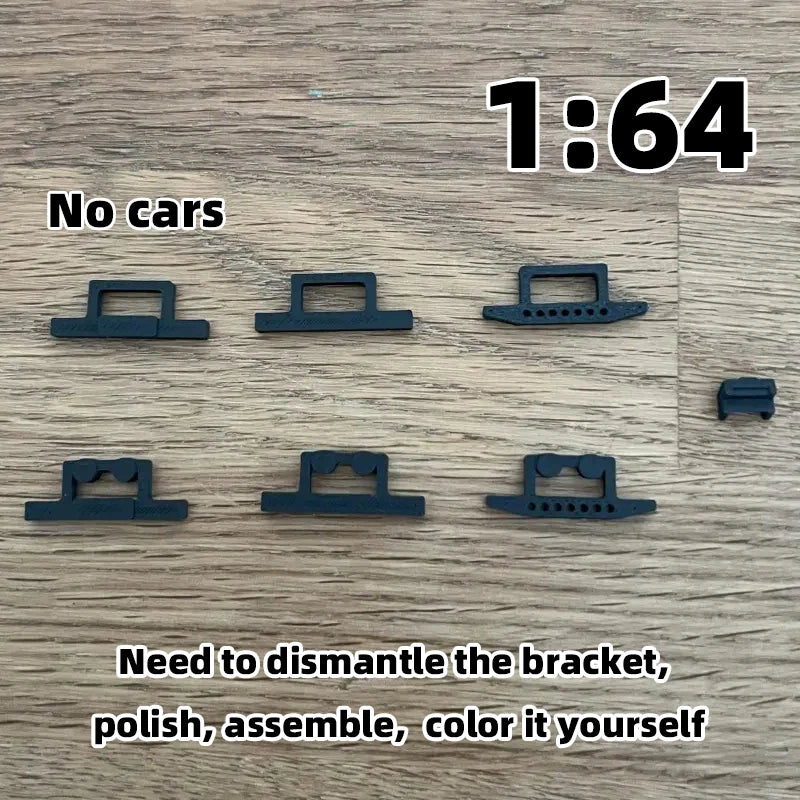 1/64 Scale Rocky Terrain Base & Roof Rack Guard Resin Diorama Set - resin model view 3