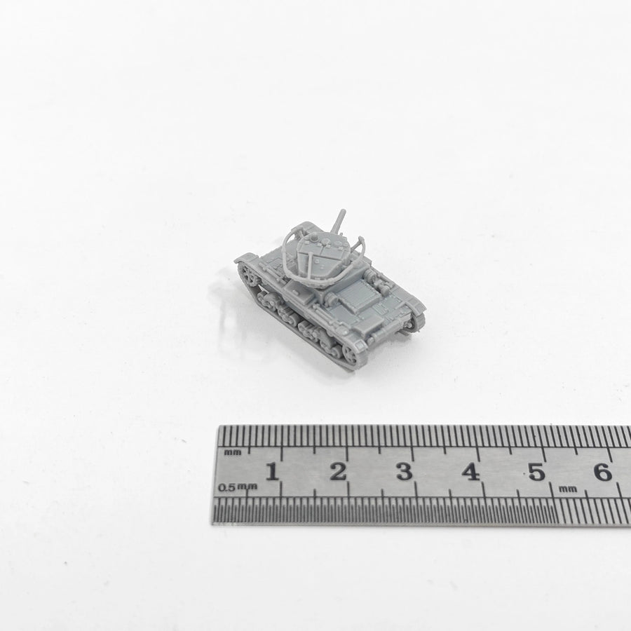 Soviet T-26B Light Tank 1/144 Resin Model Kit - 1/144 resin model view 4