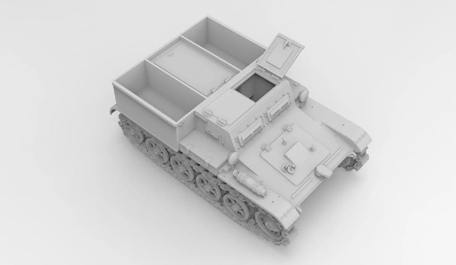 WWII German Munitionsschlepper VK3.02 1/35 Resin Model Kit - 1/35 resin model view 3