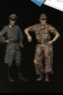 WWII German Panzer Crew Kursk 1943 10-Figure Set 1/35 Resin Kit