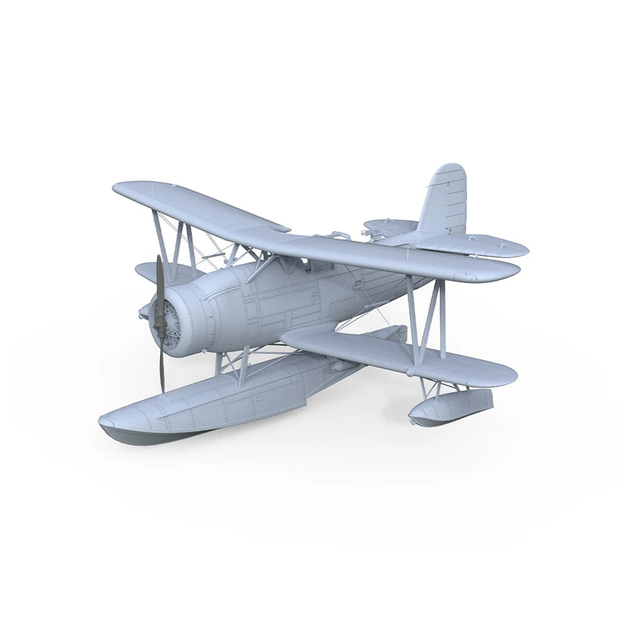 US Navy SOC-1 Seagull Floatplane 1/700 Resin Model Kit - 1/700 resin model view 4