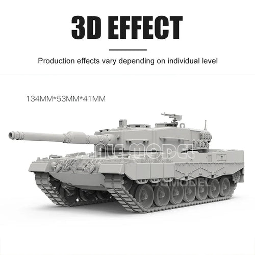 German Leopard 2A4 Main Battle Tank 1/72 Scale Resin Model Kit