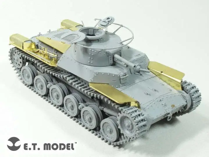 Japanese Type 97 Chi-Ha Medium Tank Early 1/35 Resin Model Kit - 1/35 resin model view 5