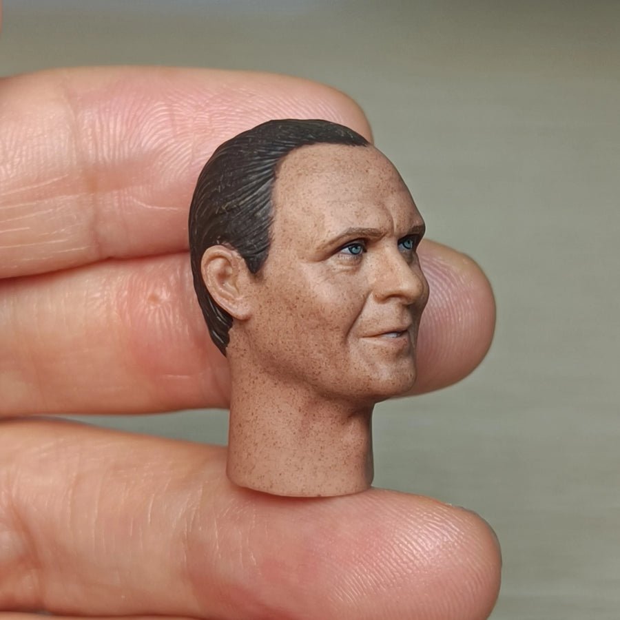 Realistic Male Portrait Bust 1/12 Resin Figure Kit - resin model view 5