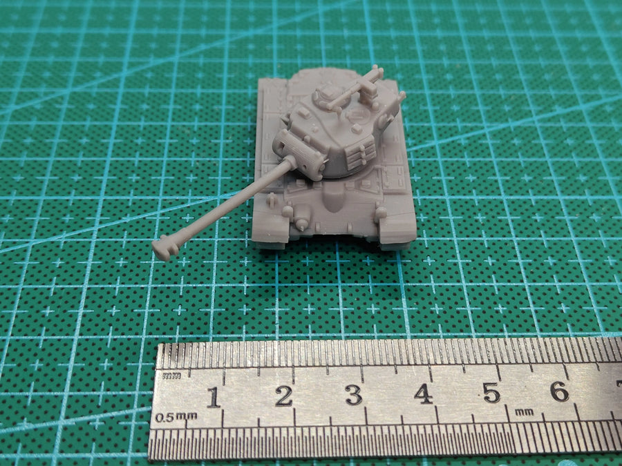 M26 Pershing Tank 1/144 Scale Resin Model Kit - 1/144 resin model view 3