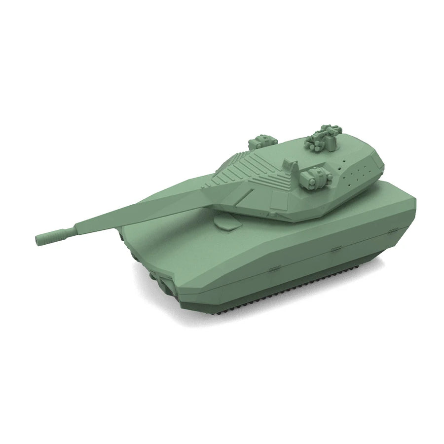 Modern Polish PL-01 Main Battle Tank 1/87 Resin Model Kit - 1/87 resin model view 2