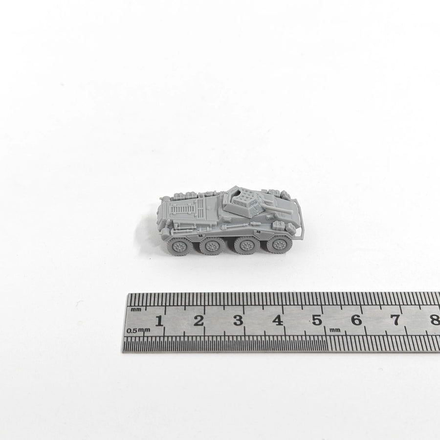 German Sd.Kfz.234/1 Armored Car 1/144 Resin Model Kit - 1/144 resin model view 2