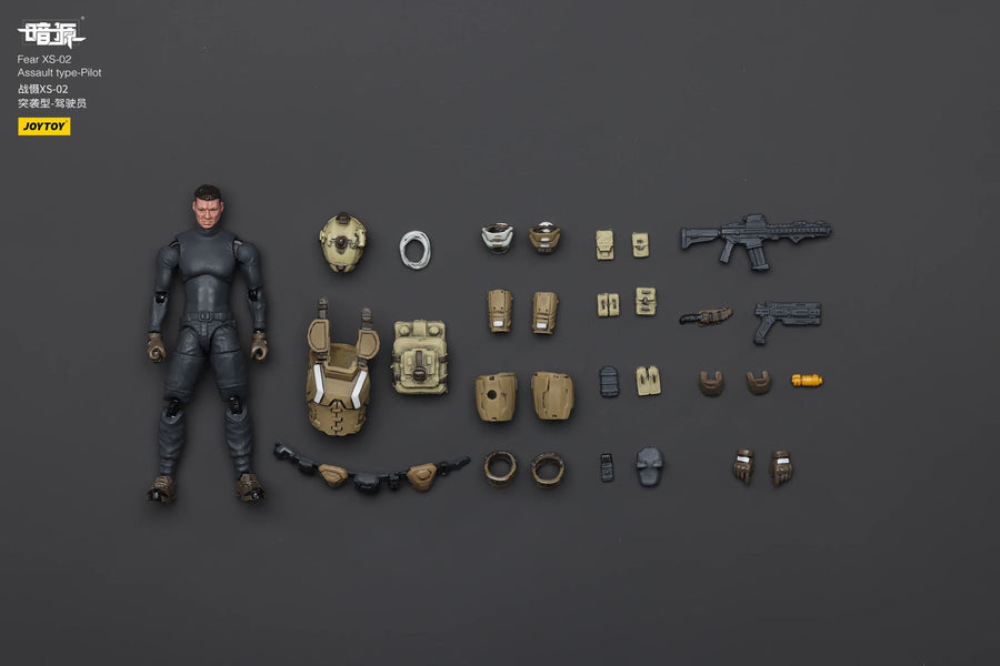 Dark Source Fear XS-01 Night Raid Pilot 1/25 Resin Figure Kit - 1/25 resin model view 6