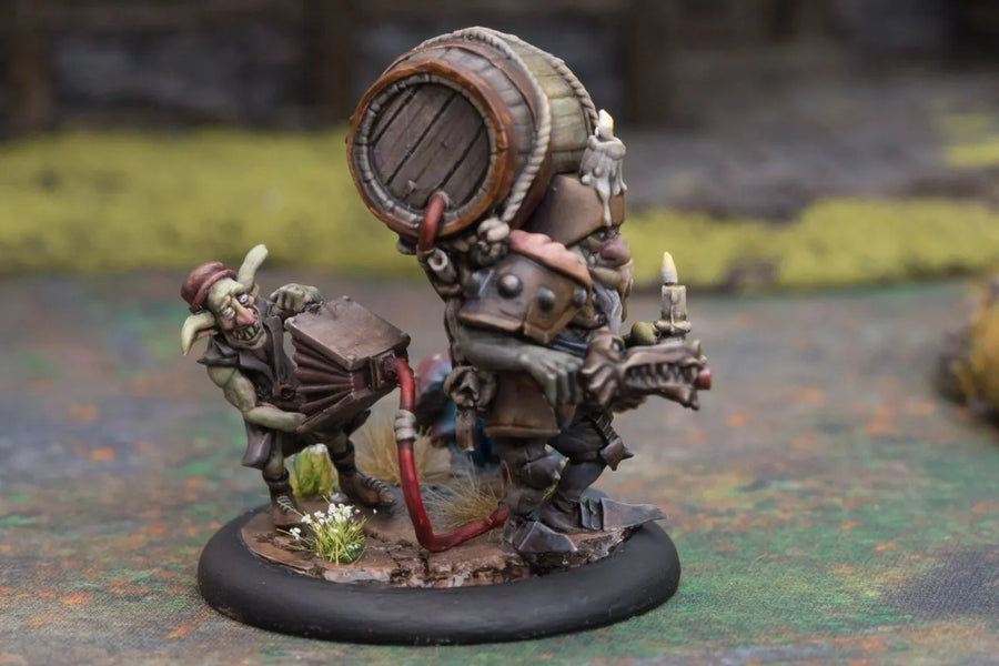 Moonstone Firespitter Resin Character Figure Kit - resin model view 4