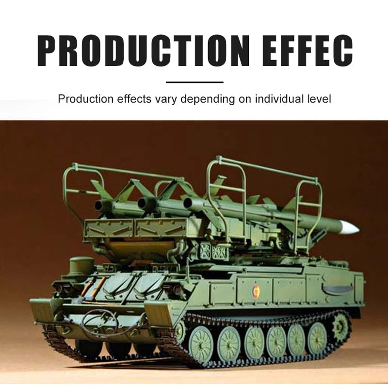 Soviet SAM-6 Antiaircraft Missile 1/35 Resin Model Kit - 1/35 resin model view 2