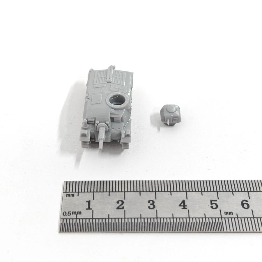 SOMUA SAu 40 Tank 1/144 Scale Resin Model Kit - 1/144 resin model view 5