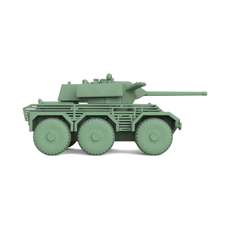 French Sphinx Armoured 6-Wheel Vehicle 1/220 Resin Model Kit - 1/220 resin model view 3
