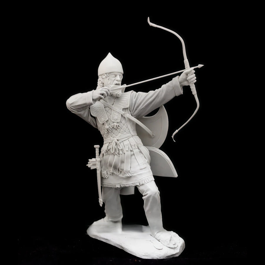 Ancient Persian Archer Warrior 1/24 Resin Figure Kit - 1/24 resin model view 2
