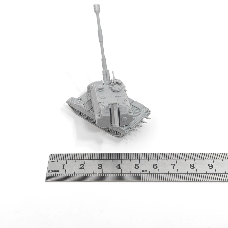 Modern Russian MSTA-S Self-Propelled Howitzer 1/144 Resin Kit - 1/144 resin model view 4