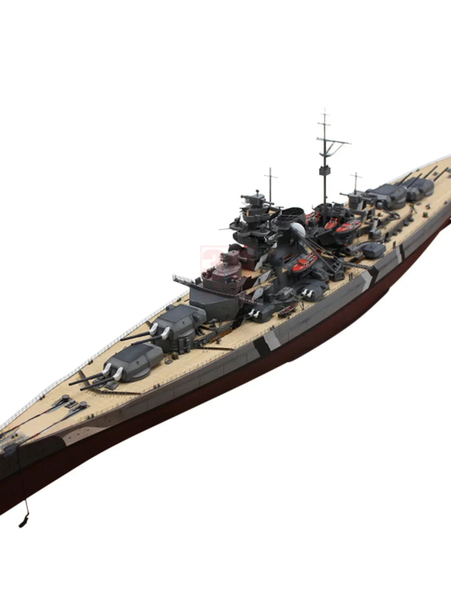 WWII German Bismarck-Class Battleship 1/350 Scale Resin Ship Kit - unpainted resin model kit